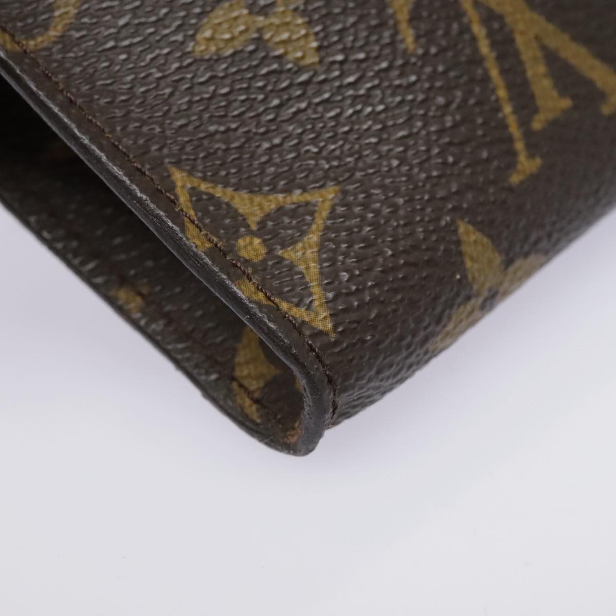 LOUIS VUITTON Monogram Bucket PM Accessory Pouch LV Auth fm3896