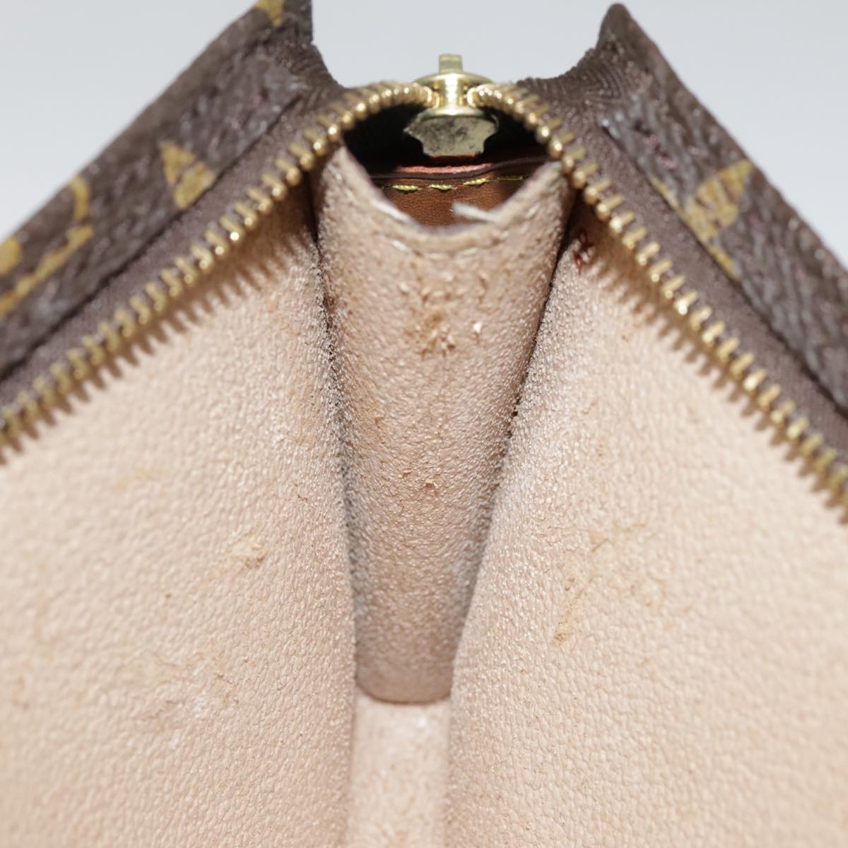 LOUIS VUITTON Monogram Bucket PM Accessory Pouch LV Auth fm3896