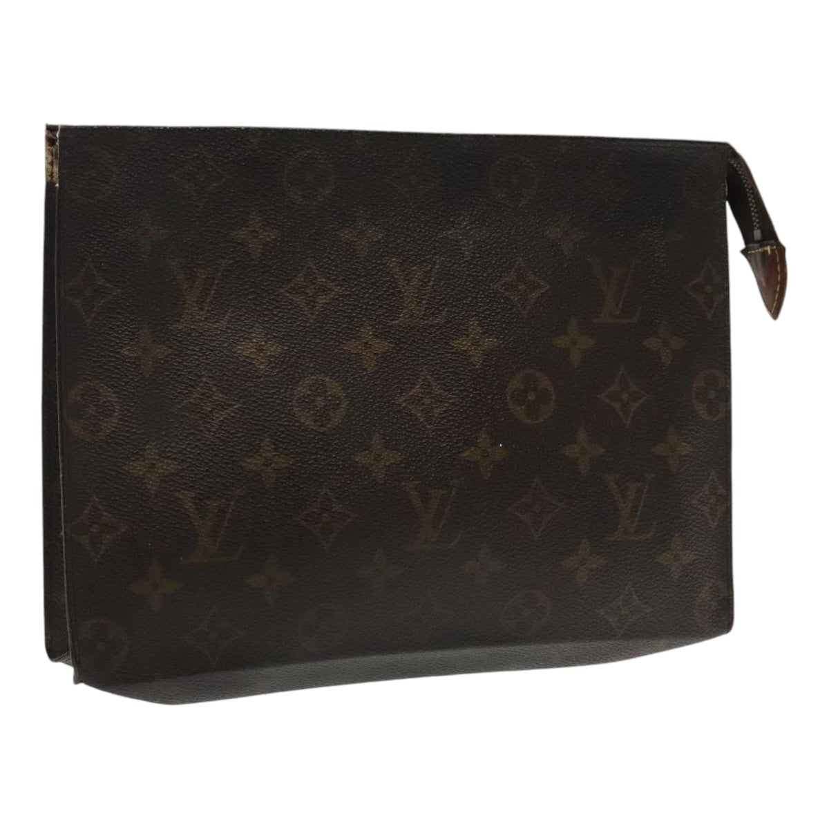 LOUIS VUITTON Monogram Poche Toilette 26 Pouch M47542 LV Auth fm3921