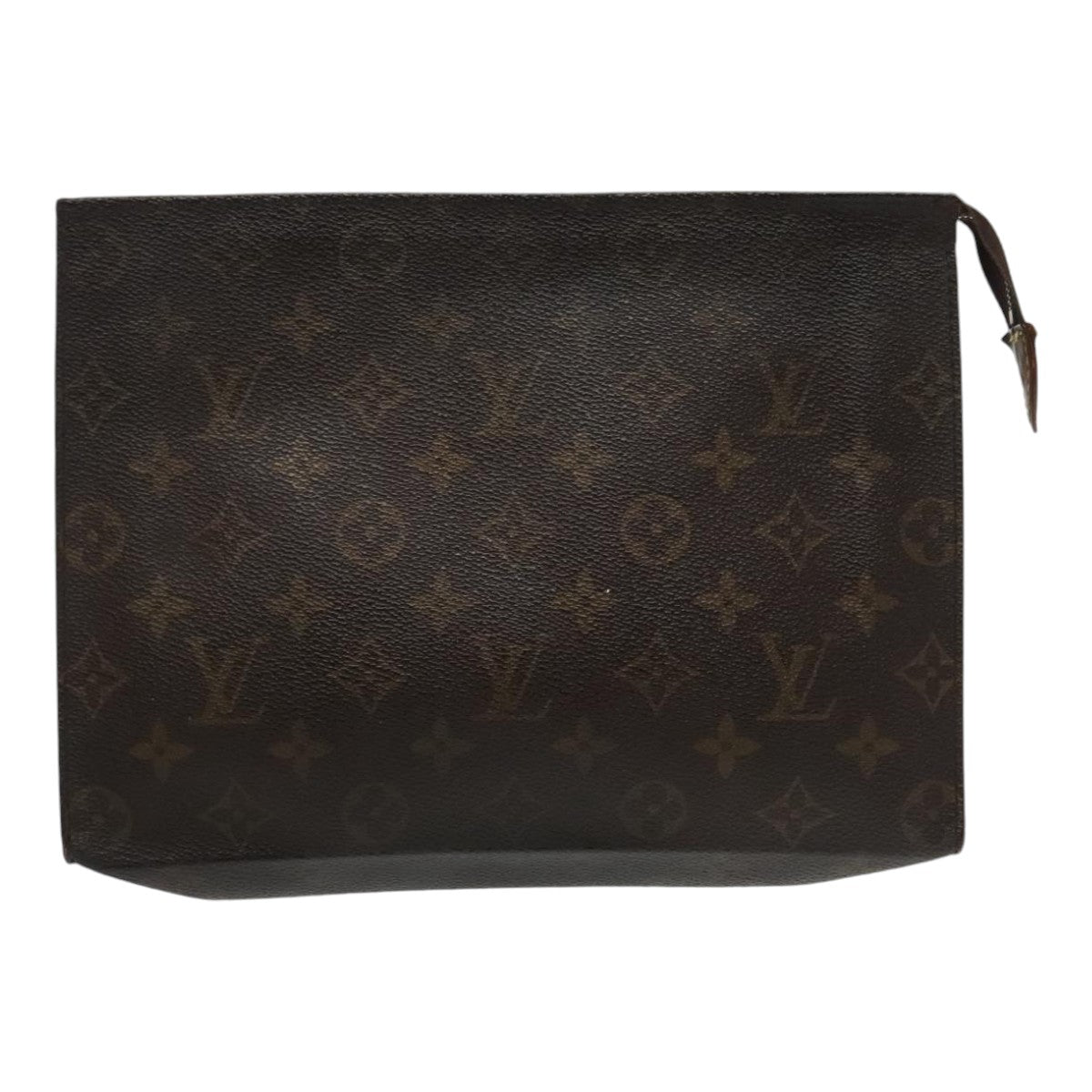 LOUIS VUITTON Monogram Poche Toilette 26 Pouch M47542 LV Auth fm3921