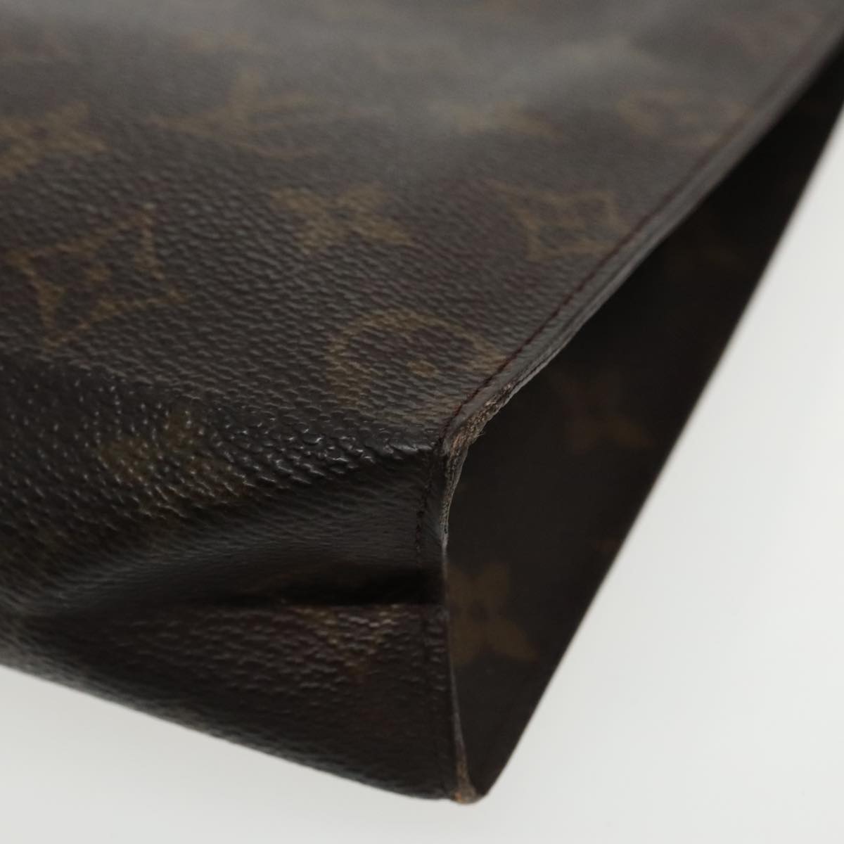 LOUIS VUITTON Monogram Poche Toilette 26 Pouch M47542 LV Auth fm3921