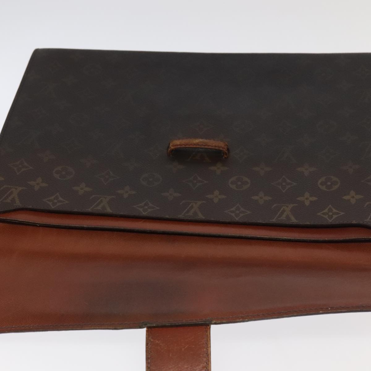 LOUIS VUITTON Monogram Posh ministor Briefcase M53445 LV Auth fm3993