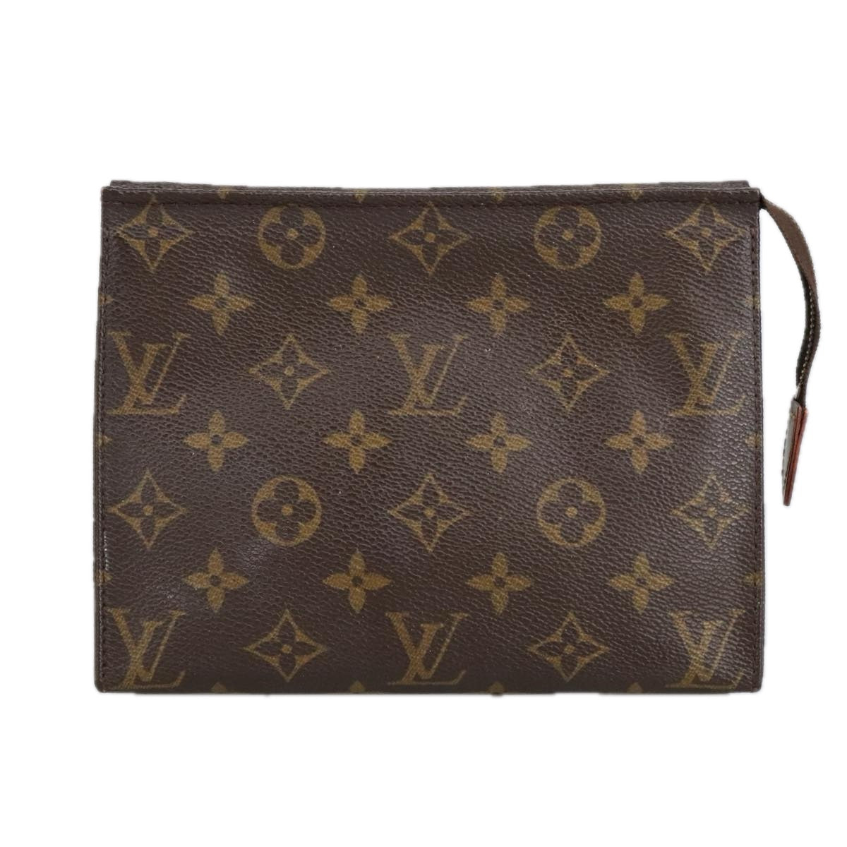 LOUIS VUITTON Monogram Poche Toilette 19 Pouch M47544 LV Auth fm4027