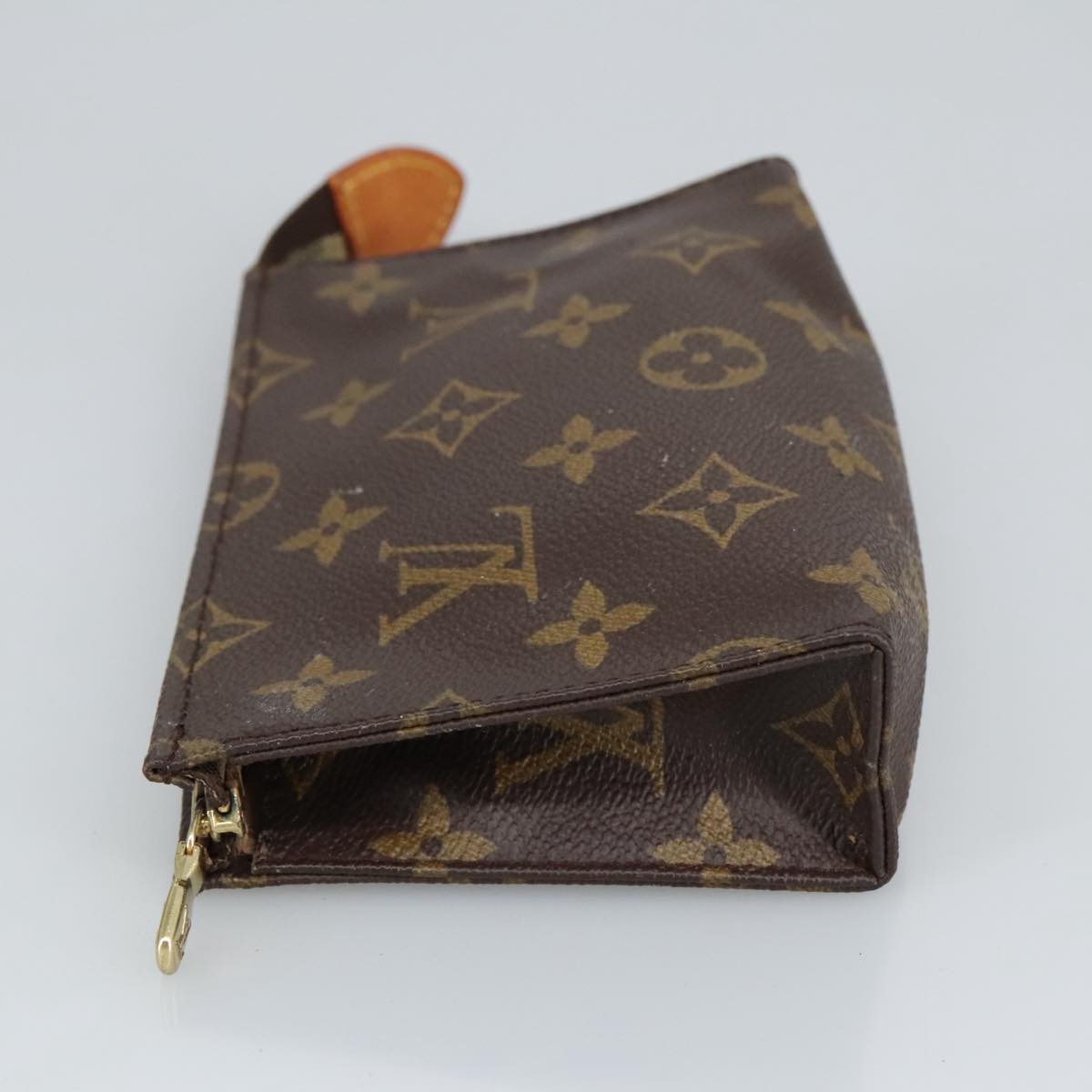 LOUIS VUITTON Monogram Poche Toilette 15 Pouch M47546 LV Auth fm4031