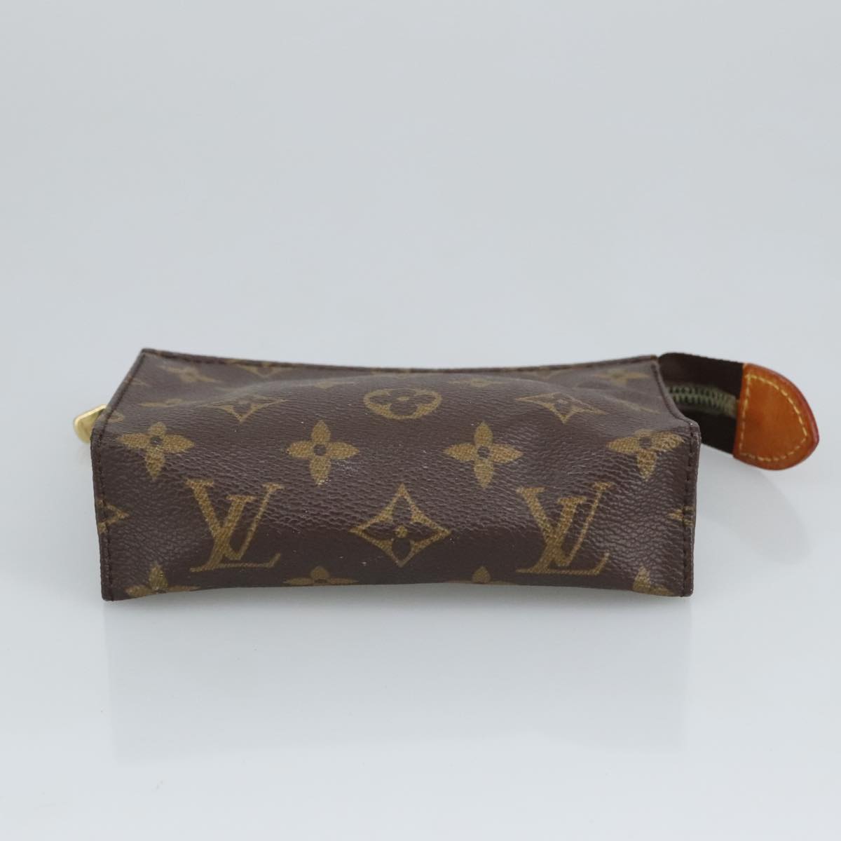 LOUIS VUITTON Monogram Poche Toilette 15 Pouch M47546 LV Auth fm4031