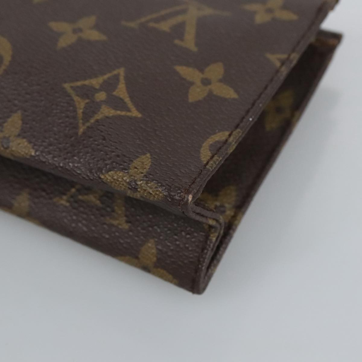 LOUIS VUITTON Monogram Poche Toilette 15 Pouch M47546 LV Auth fm4032