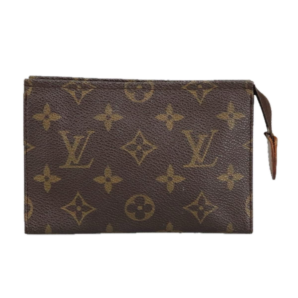 LOUIS VUITTON Monogram Poche Toilette 15 Pouch M47546 LV Auth fm4032