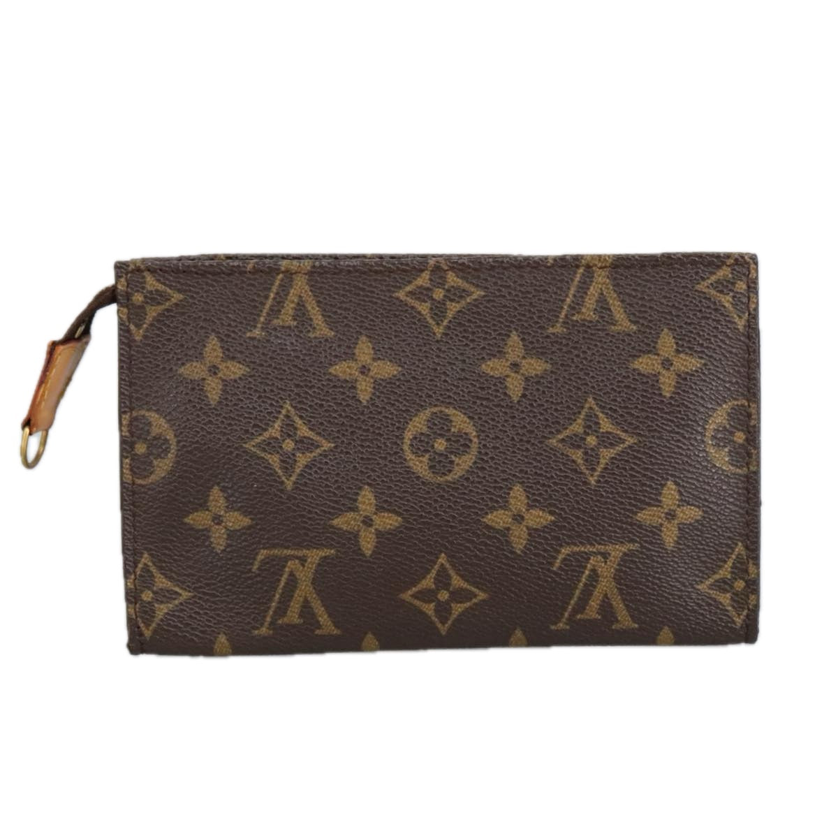 LOUIS VUITTON Monogram Bucket PM Accessory Pouch LV Auth fm4033