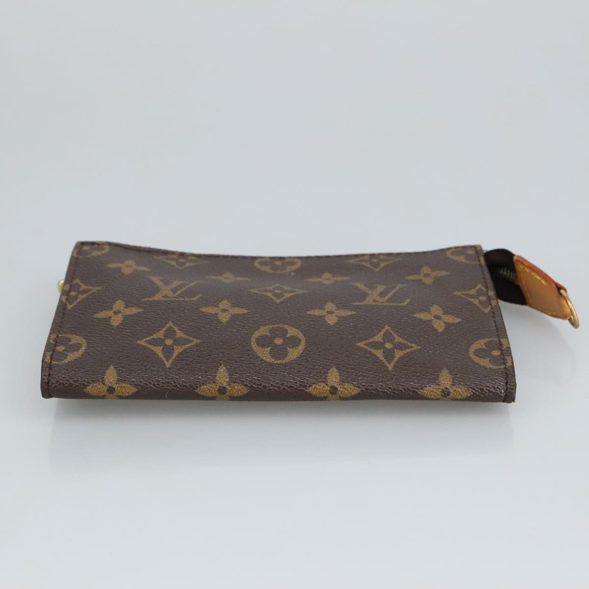 LOUIS VUITTON Monogram Bucket PM Accessory Pouch LV Auth fm4033