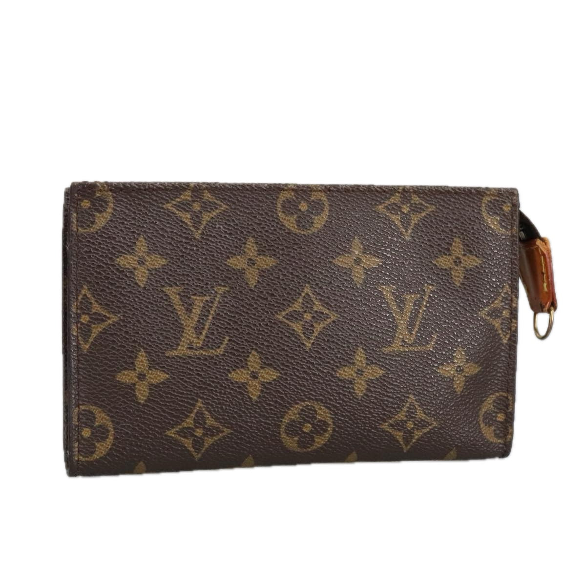 LOUIS VUITTON Monogram Bucket PM Accessory Pouch LV Auth fm4034