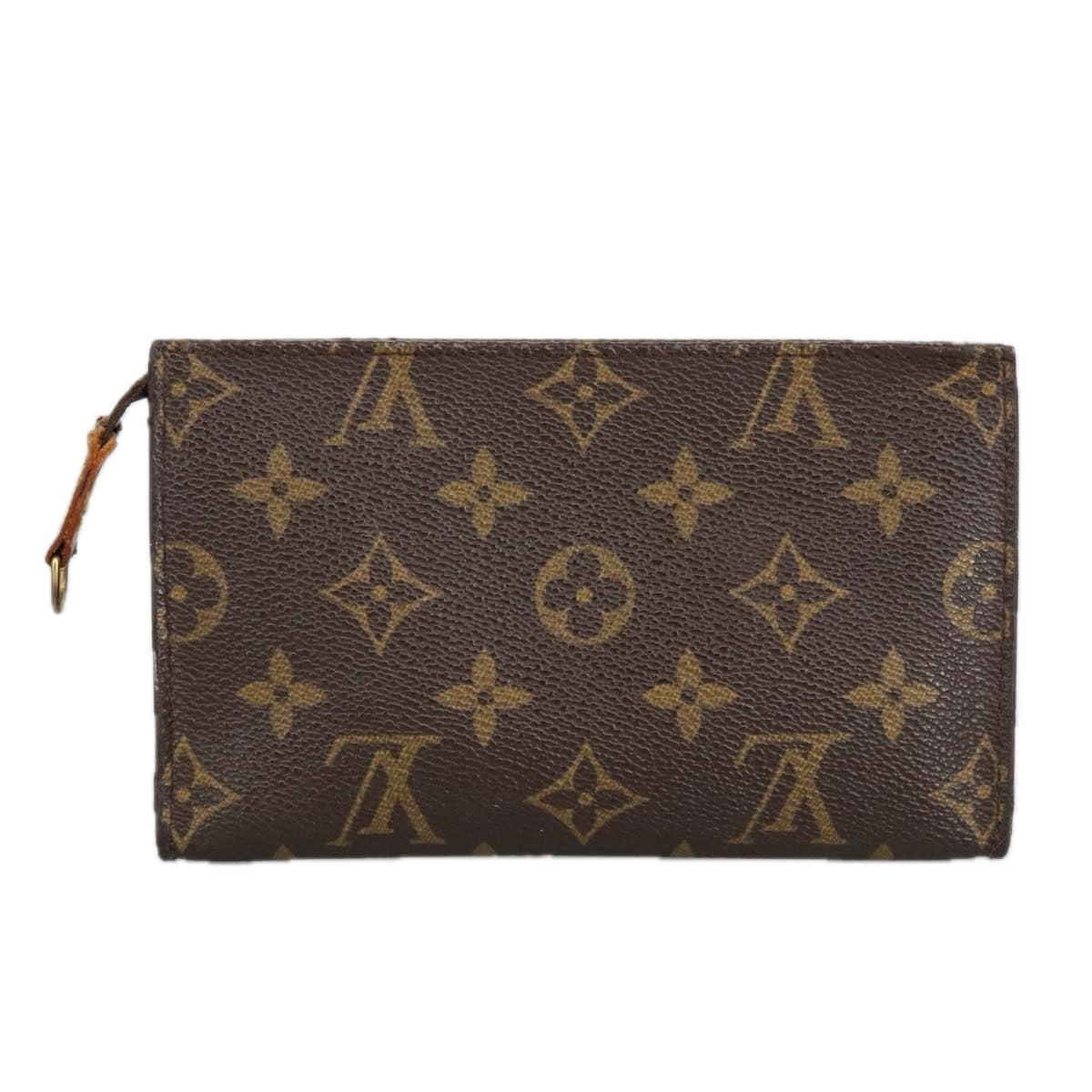 LOUIS VUITTON Monogram Bucket PM Accessory Pouch LV Auth fm4034