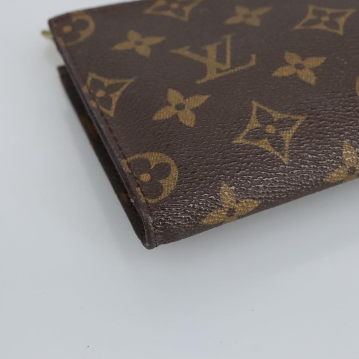 LOUIS VUITTON Monogram Bucket PM Accessory Pouch LV Auth fm4034