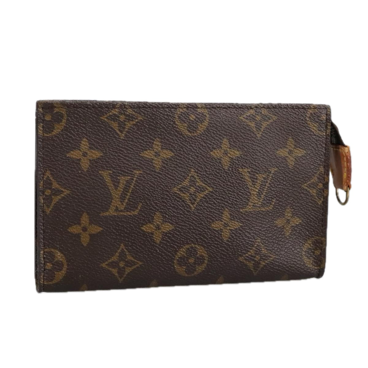 LOUIS VUITTON Monogram Bucket PM Accessory Pouch LV Auth fm4035