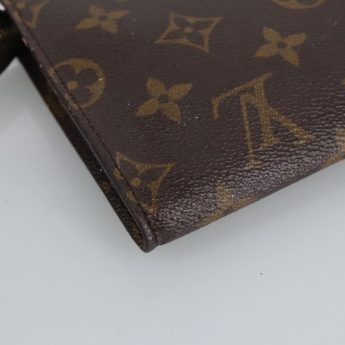 LOUIS VUITTON Monogram Bucket PM Accessory Pouch LV Auth fm4035