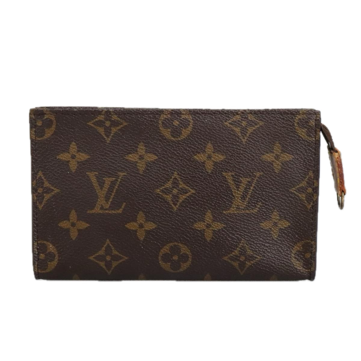 LOUIS VUITTON Monogram Bucket PM Accessory Pouch LV Auth fm4035