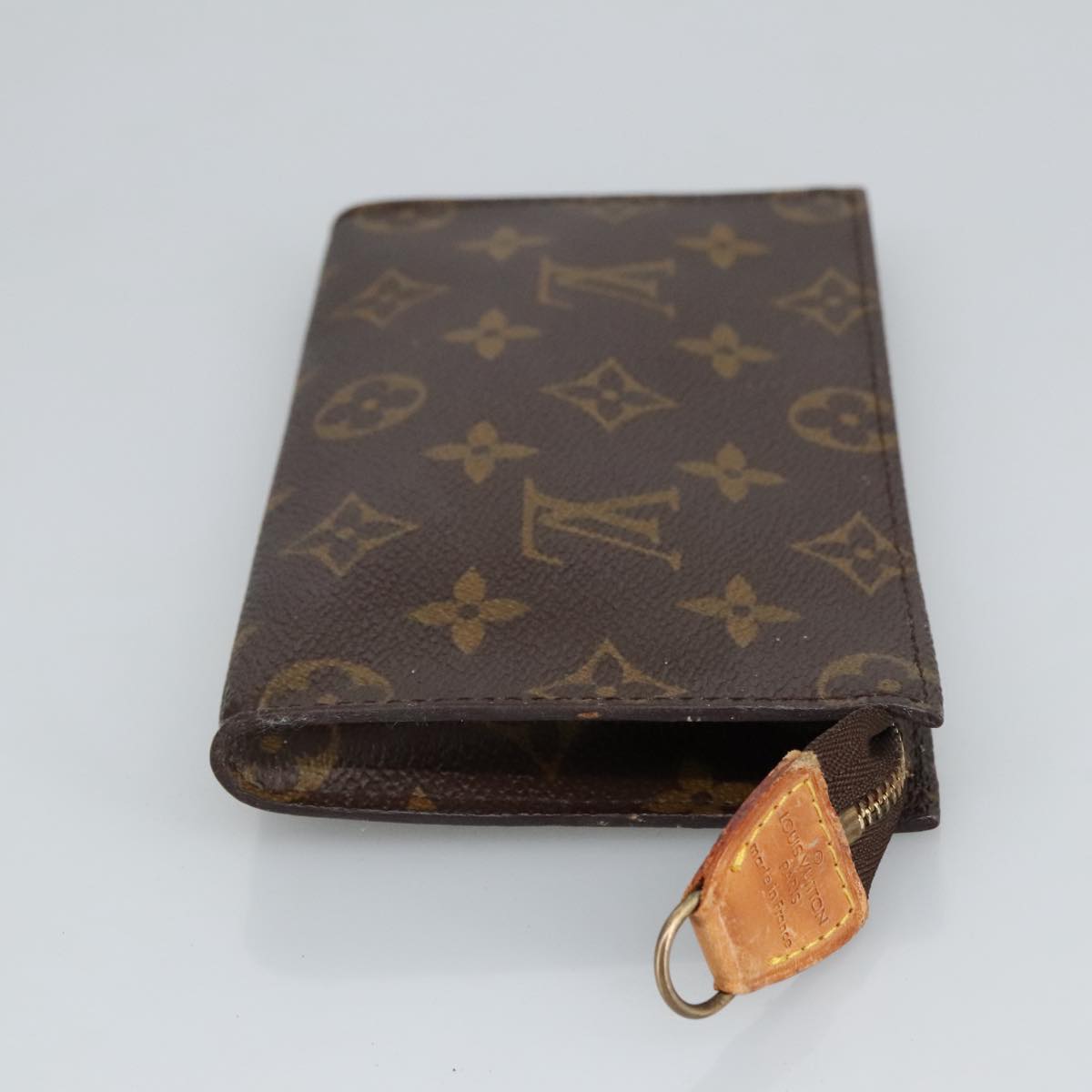 LOUIS VUITTON Monogram Bucket PM Accessory Pouch LV Auth fm4035