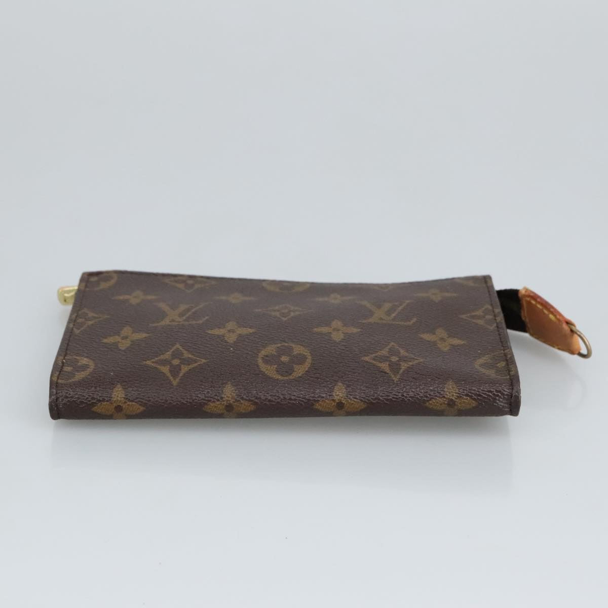 LOUIS VUITTON Monogram Bucket PM Accessory Pouch LV Auth fm4035