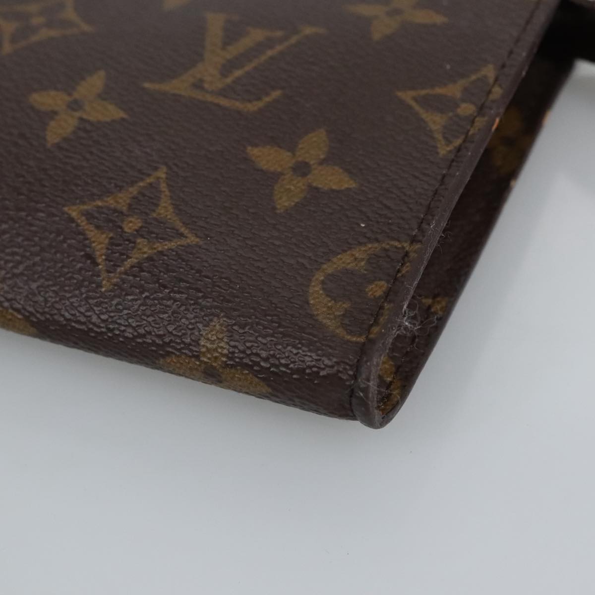 LOUIS VUITTON Monogram Bucket PM Accessory Pouch LV Auth fm4035