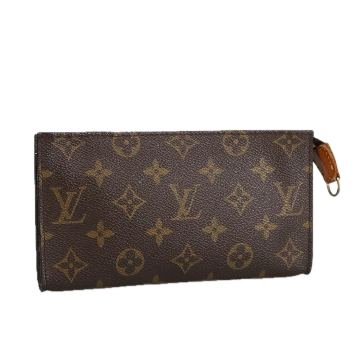 LOUIS VUITTON Monogram Bucket GM Pouch Accessory Pouch LV Auth fm4036