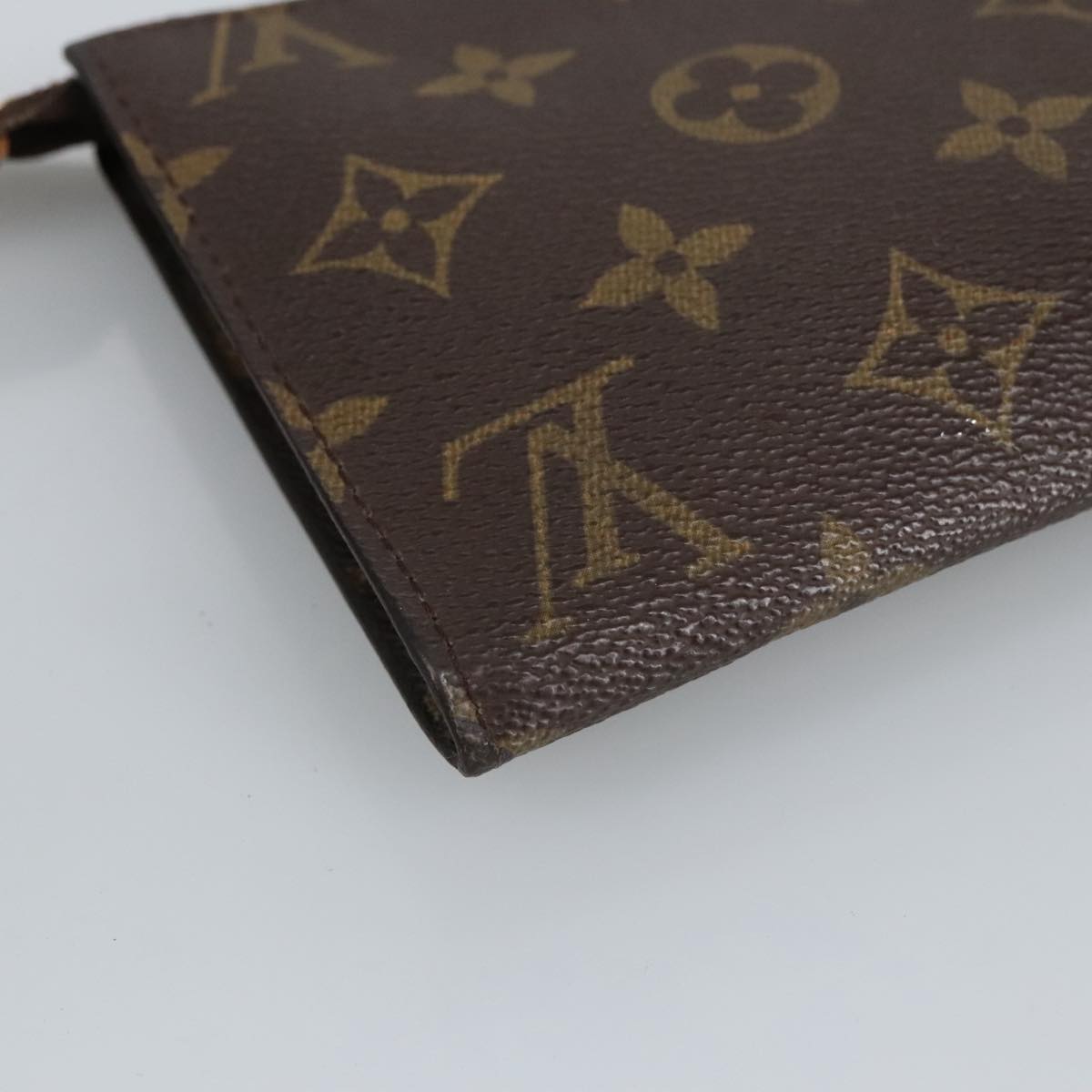 LOUIS VUITTON Monogram Bucket GM Pouch Accessory Pouch LV Auth fm4037