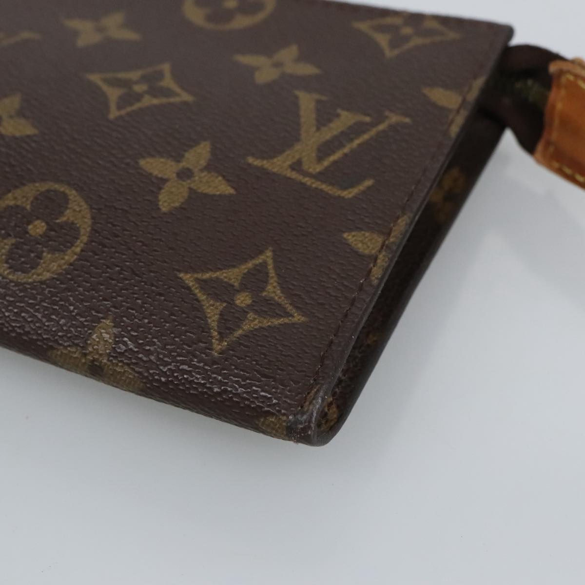 LOUIS VUITTON Monogram Bucket GM Pouch Accessory Pouch LV Auth fm4037