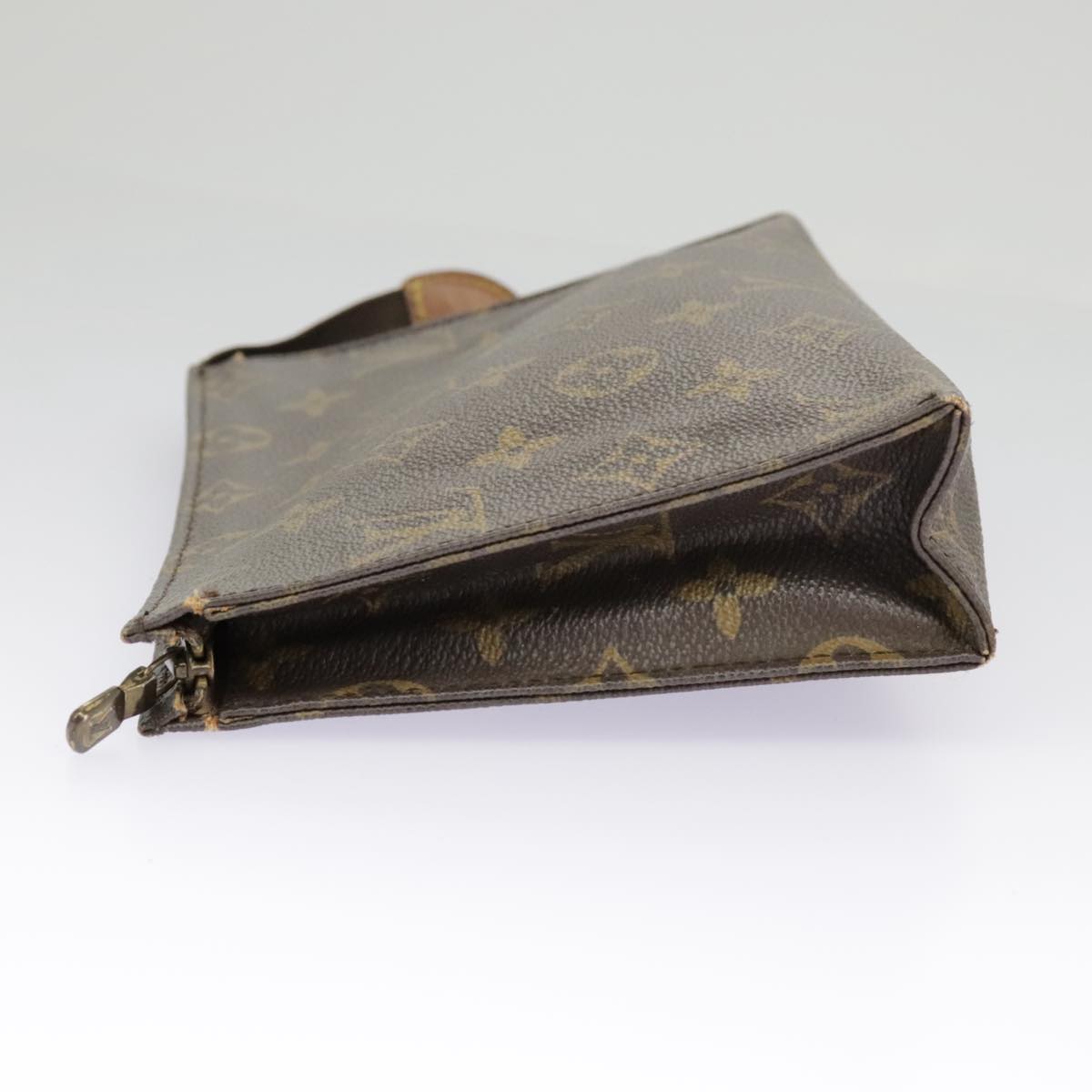 LOUIS VUITTON Monogram Poche Toilette 19 Pouch M47544 LV Auth fm4089