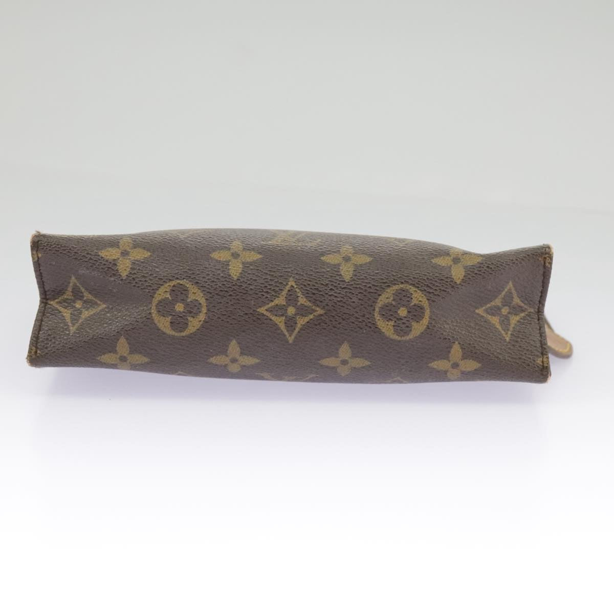 LOUIS VUITTON Monogram Poche Toilette 19 Pouch M47544 LV Auth fm4089