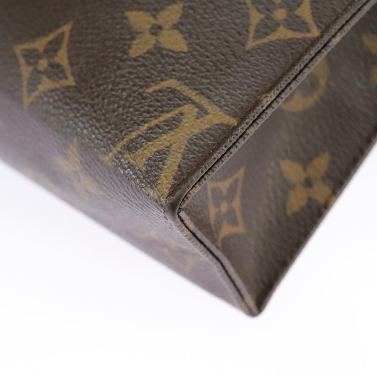 LOUIS VUITTON Monogram Poche Toilette 19 Pouch M47544 LV Auth fm4090