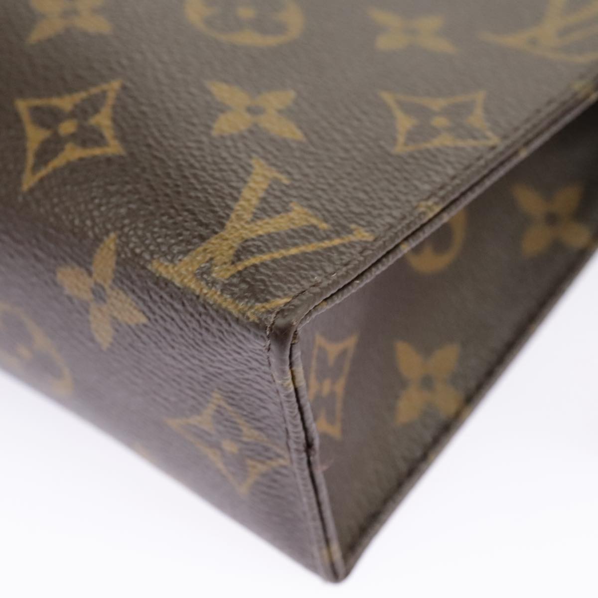 LOUIS VUITTON Monogram Poche Toilette 19 Pouch M47544 LV Auth fm4090