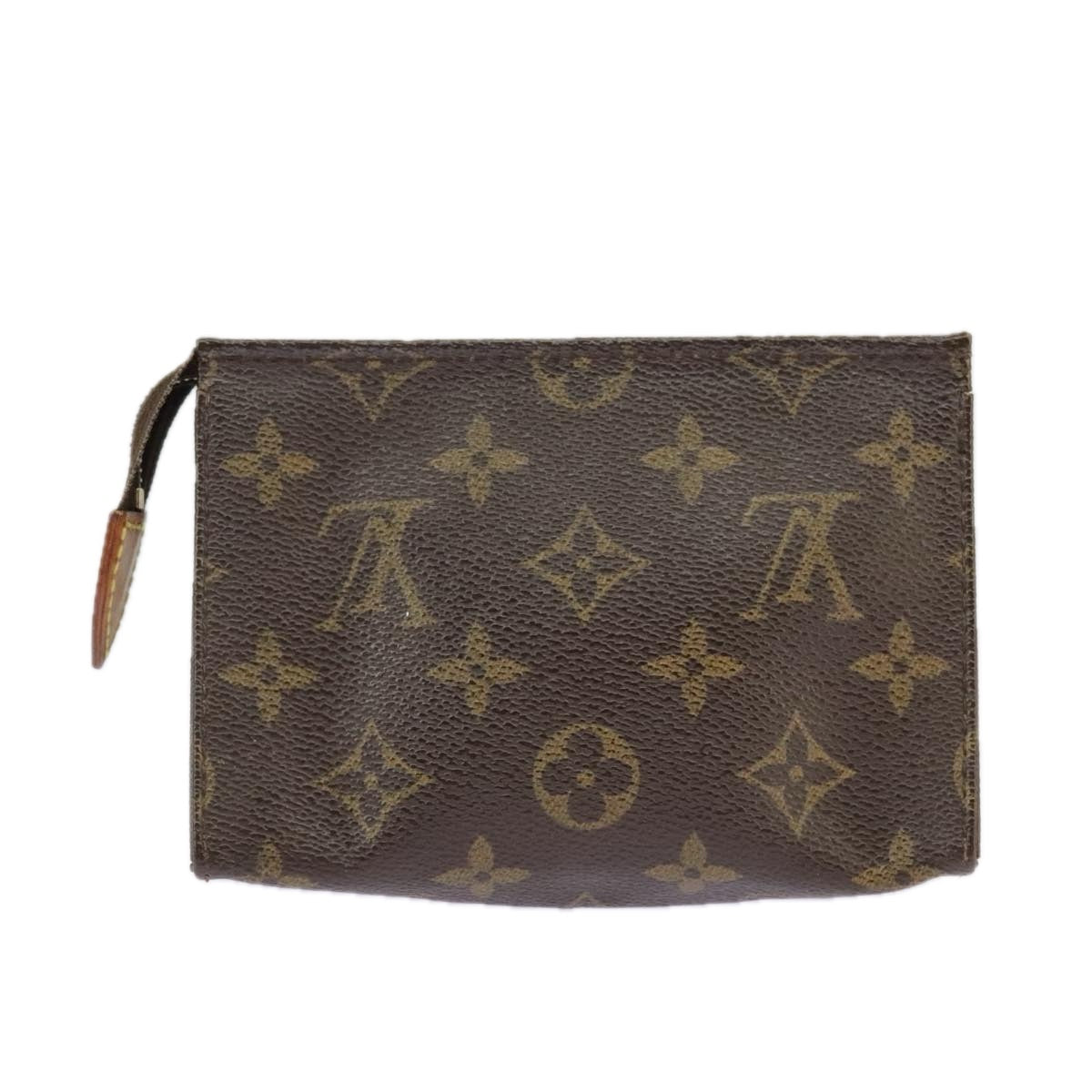 LOUIS VUITTON Monogram Poche Toilette 15 Pouch M47546 LV Auth fm4091