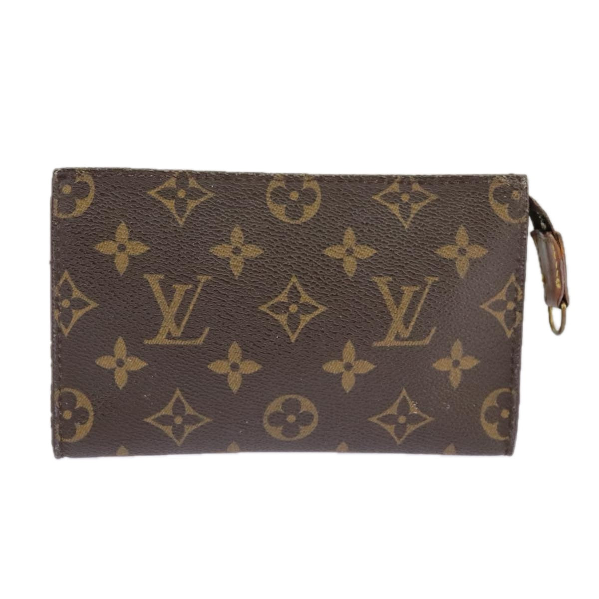 LOUIS VUITTON Monogram Bucket PM Accessory Pouch LV Auth fm4092