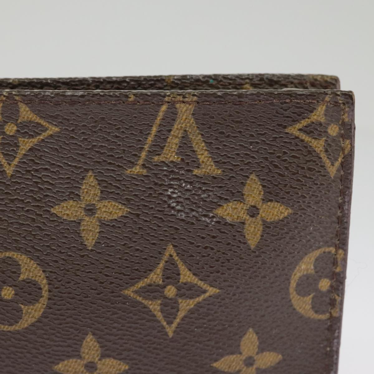 LOUIS VUITTON Monogram Bucket PM Accessory Pouch LV Auth fm4092