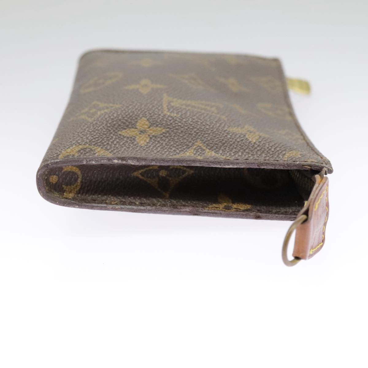 LOUIS VUITTON Monogram Bucket PM Accessory Pouch LV Auth fm4092