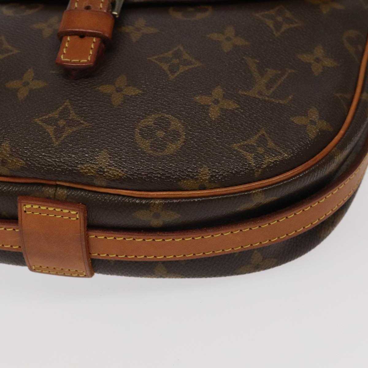 LOUIS VUITTON Monogram Jeune Fille MM Shoulder Bag Vintage M51226 LV Auth fm4117