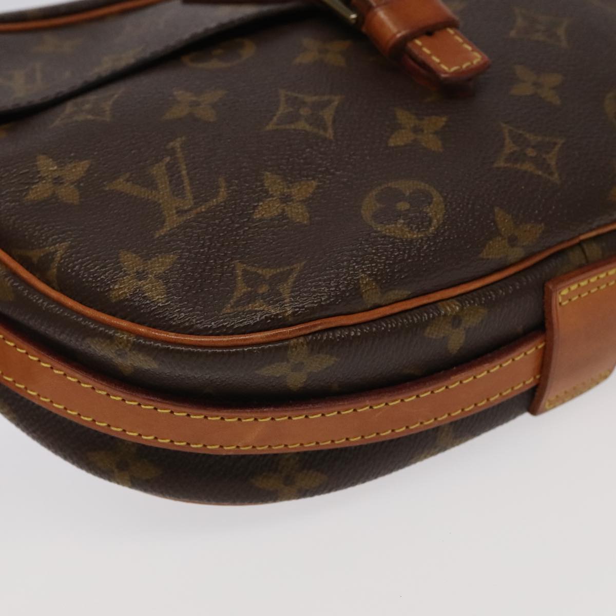 LOUIS VUITTON Monogram Jeune Fille MM Shoulder Bag Vintage M51226 LV Auth fm4117