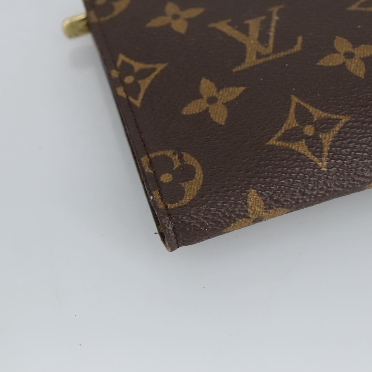 LOUIS VUITTON Monogram Bucket PM Accessory Pouch LV Auth fm4129