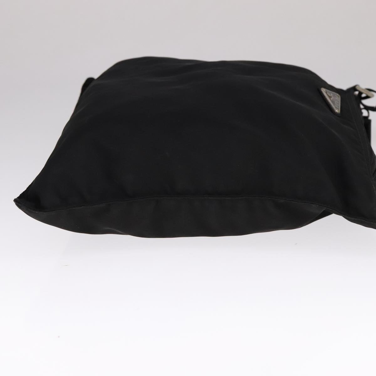 PRADA Shoulder Bag Nylon Black Auth fm4279