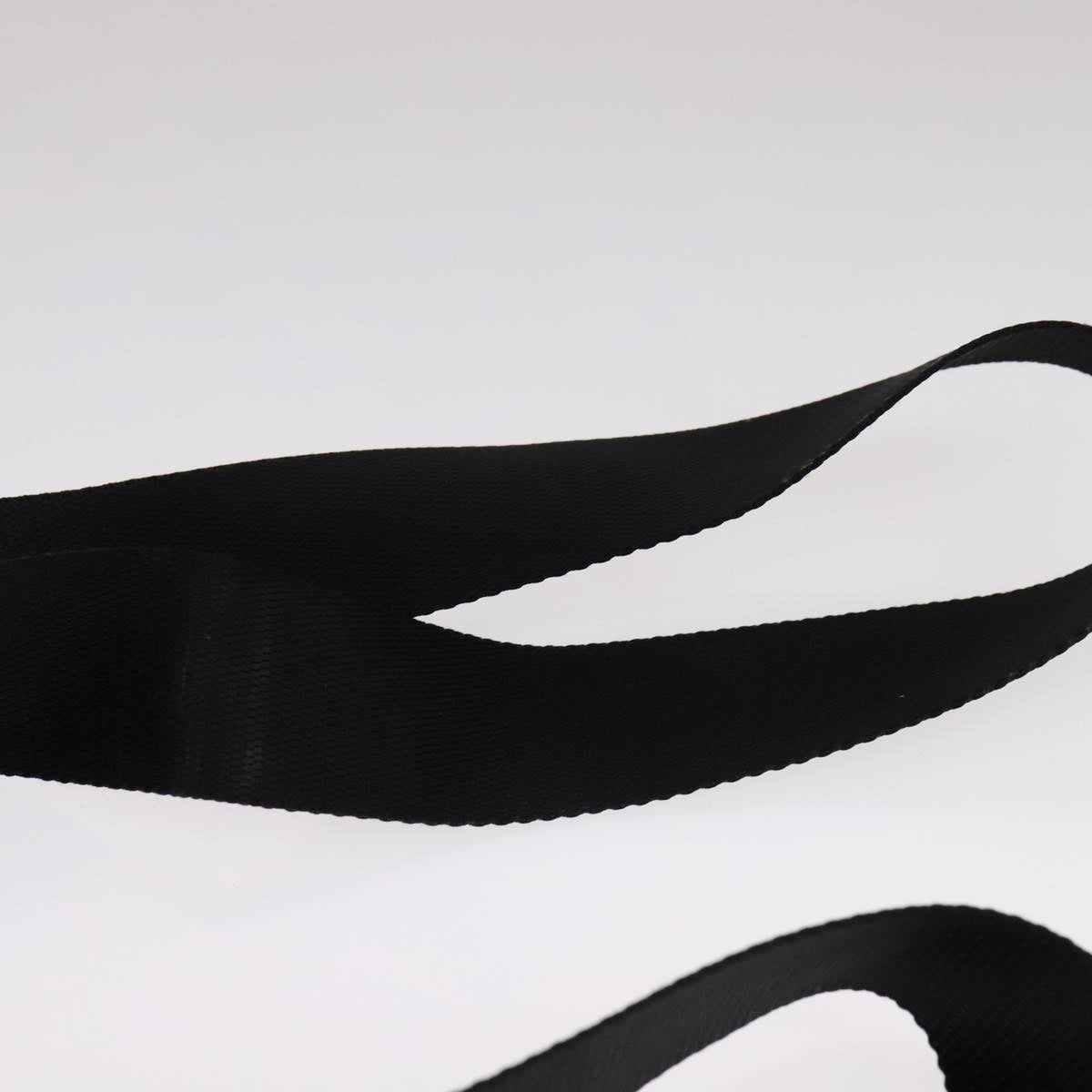 PRADA Shoulder Bag Nylon Black Auth fm4279
