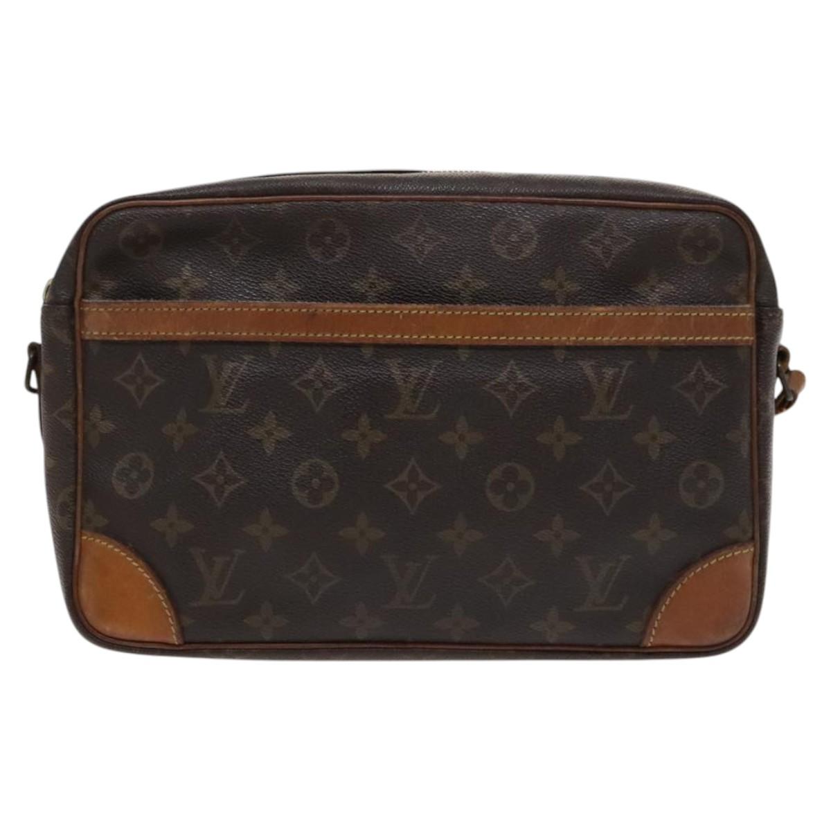 LOUIS VUITTON Monogram Trocadero 30 Shoulder Bag M51272 LV Auth fm4344