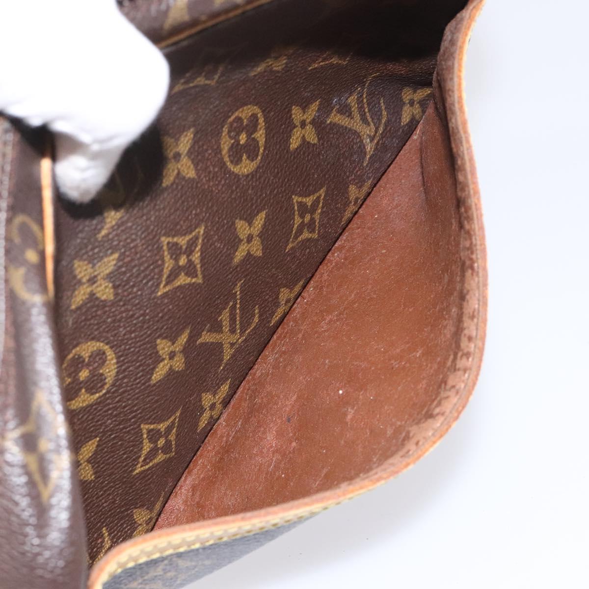 LOUIS VUITTON Monogram Compiegne 23 Clutch Bag M51847 LV Auth fm4345