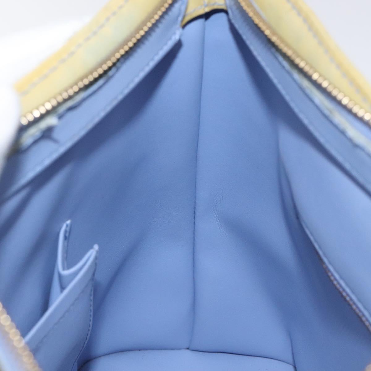 LOUIS VUITTON Monogram Vernis Houston Hand Bag Lavande M91218 LV Auth fm4471