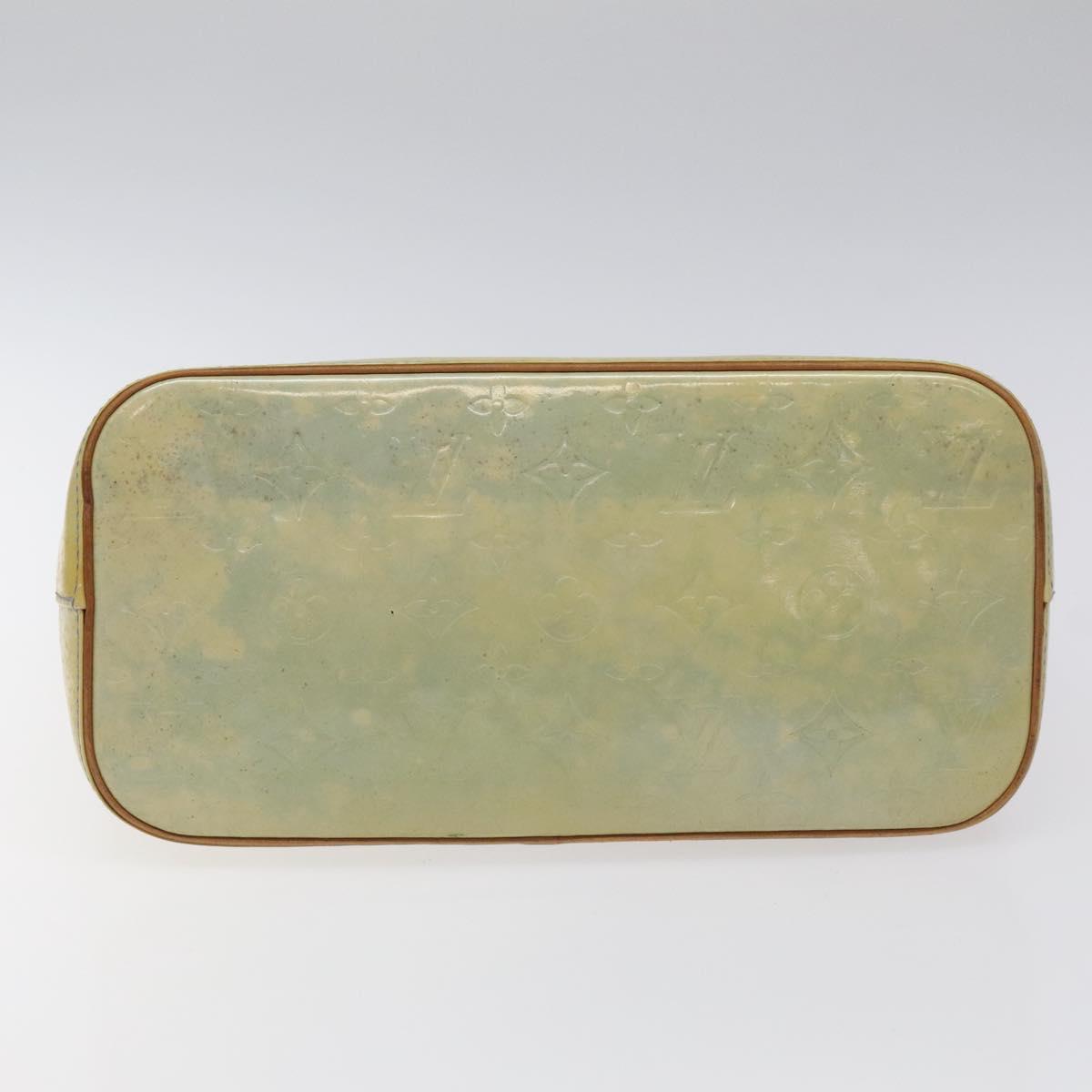 LOUIS VUITTON Monogram Vernis Houston Hand Bag Lavande M91218 LV Auth fm4471