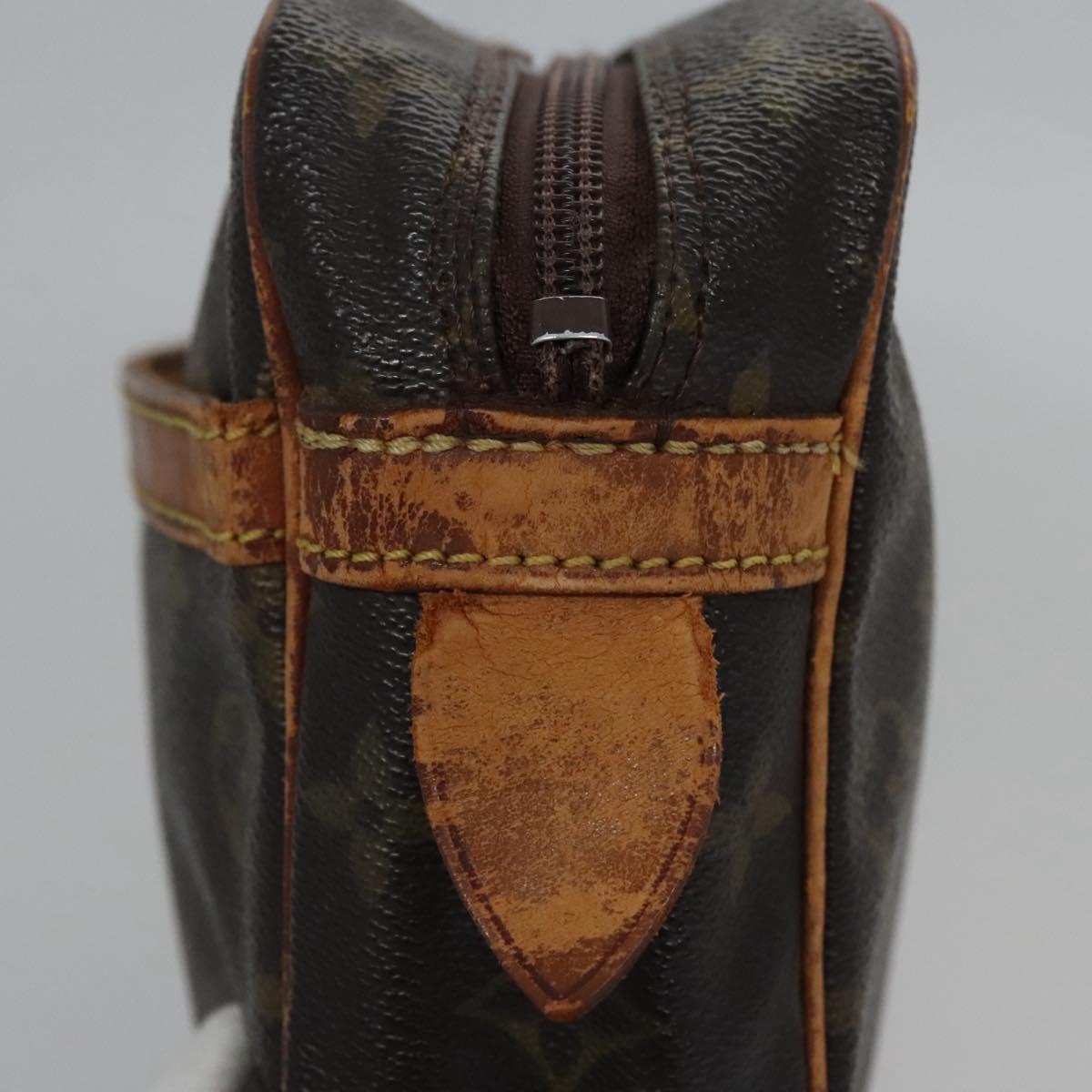 LOUIS VUITTON Monogram Compiegne 28 Clutch Bag M51845 LV Auth fm4473