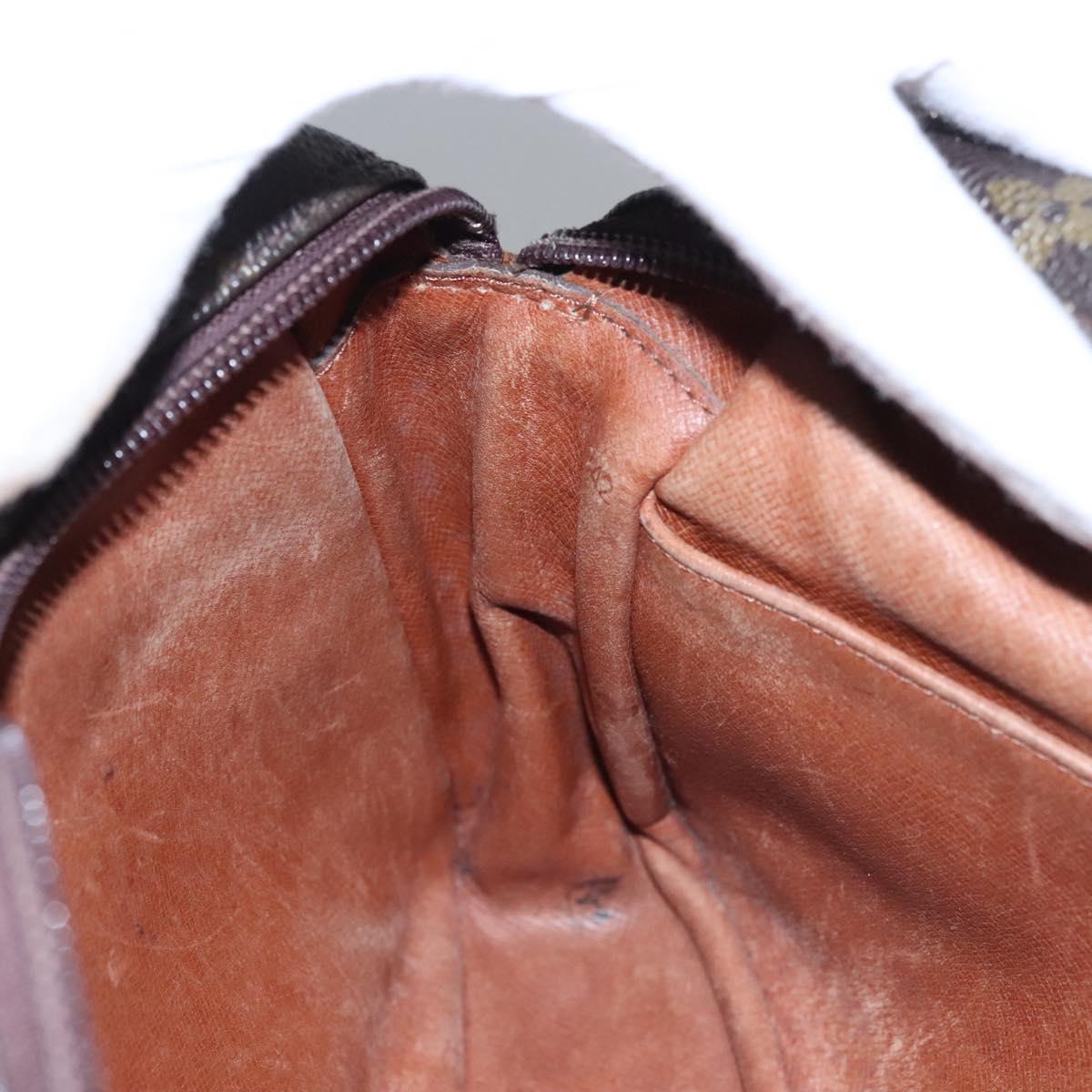 LOUIS VUITTON Monogram Compiegne 28 Clutch Bag M51845 LV Auth fm4473