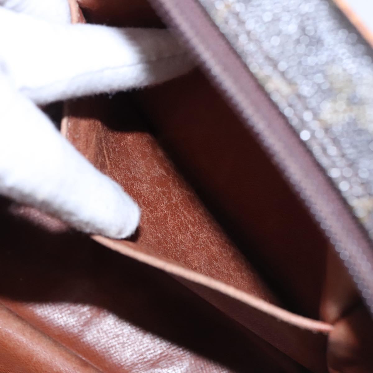 LOUIS VUITTON Monogram Compiegne 28 Clutch Bag M51845 LV Auth fm4473