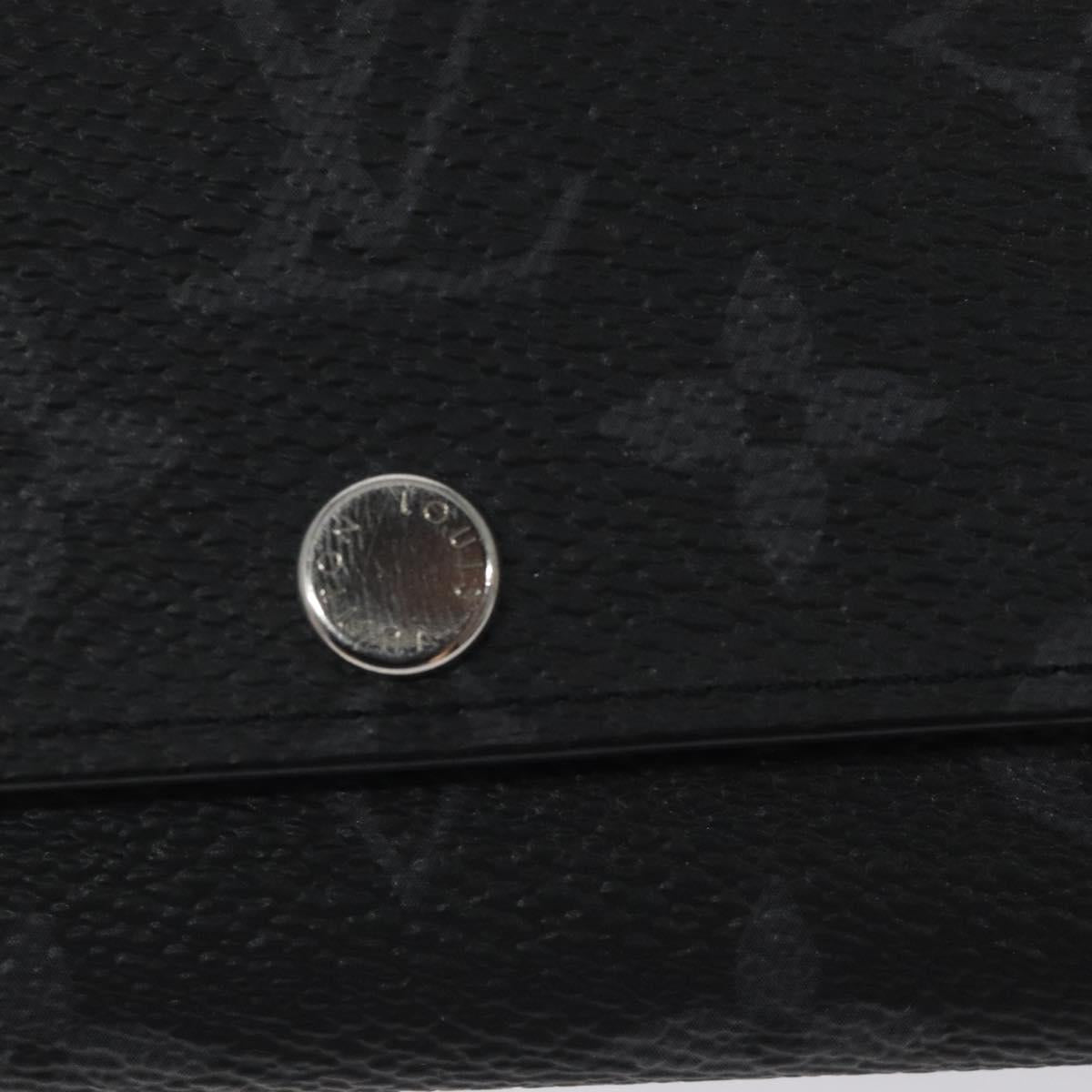 LOUIS VUITTON Monogram Eclipse Multicles6 Key Case M82603 LV Auth fm4644