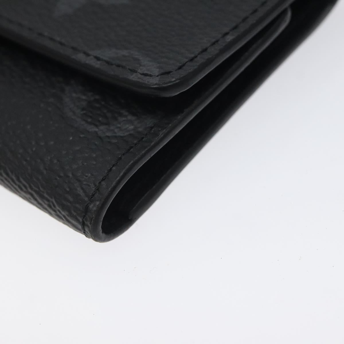 LOUIS VUITTON Monogram Eclipse Multicles6 Key Case M82603 LV Auth fm4644