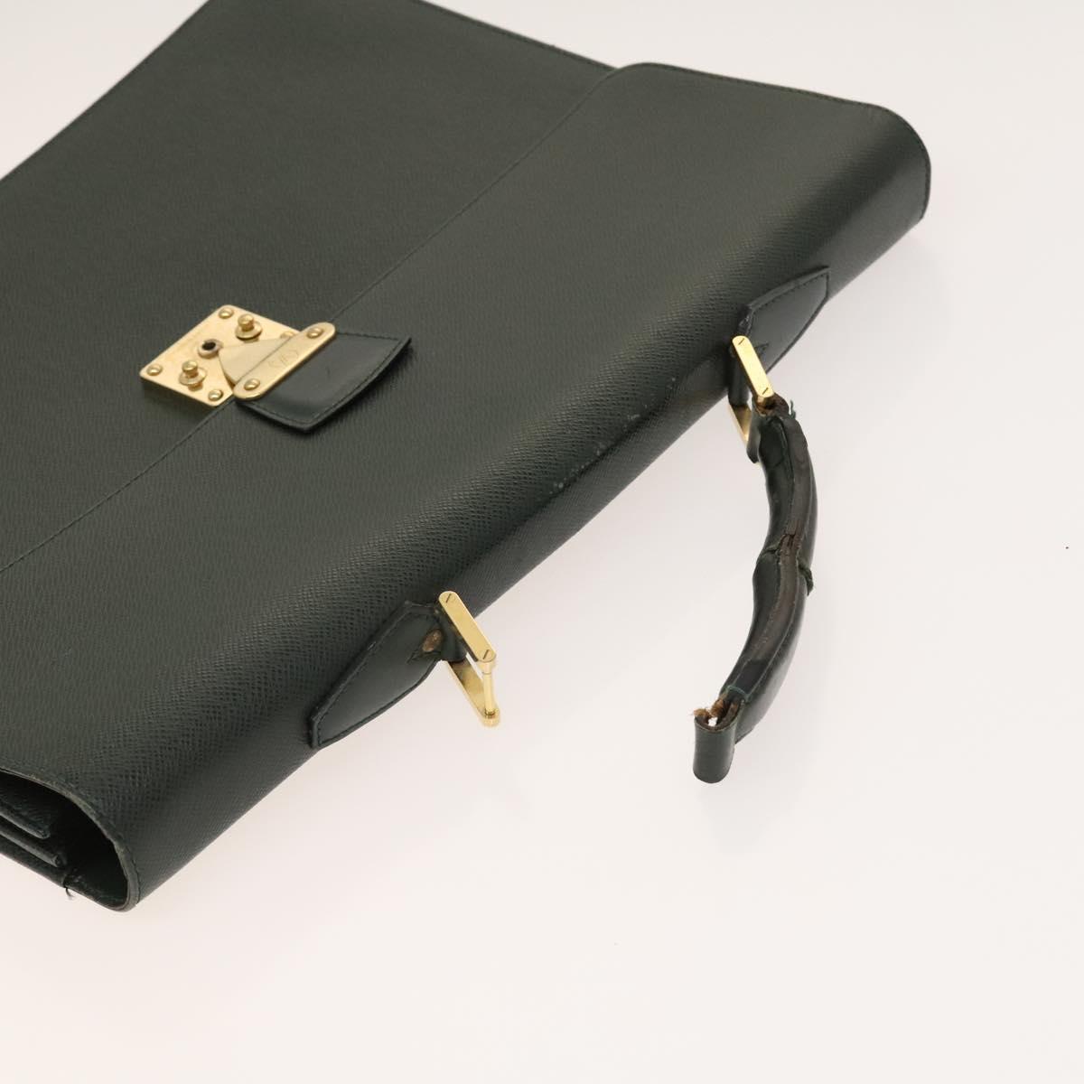 LOUIS VUITTON Taiga Epi Pouch Hand Bag 2Set Epicea Black LV Auth fm4726
