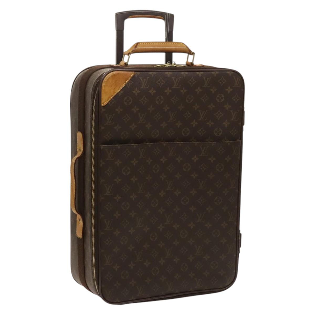 LOUIS VUITTON Monogram Pegas 60 suitcase M23250 LV Auth fm4779
