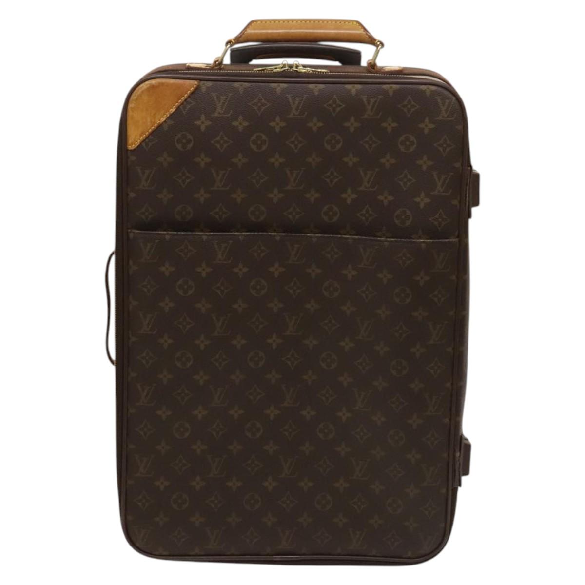 LOUIS VUITTON Monogram Pegas 60 suitcase M23250 LV Auth fm4779
